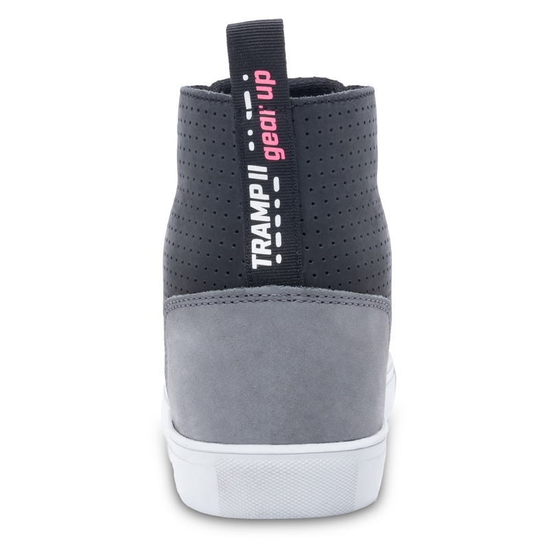 Frauen Rebelhorn Tramp II Schwarz und Grau Motorradstiefel