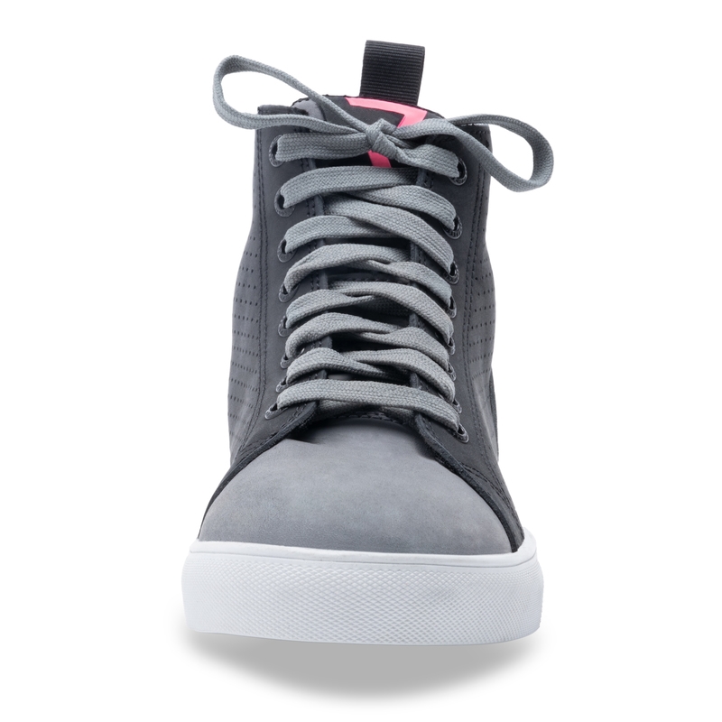 Frauen Rebelhorn Tramp II Schwarz und Grau Motorradstiefel