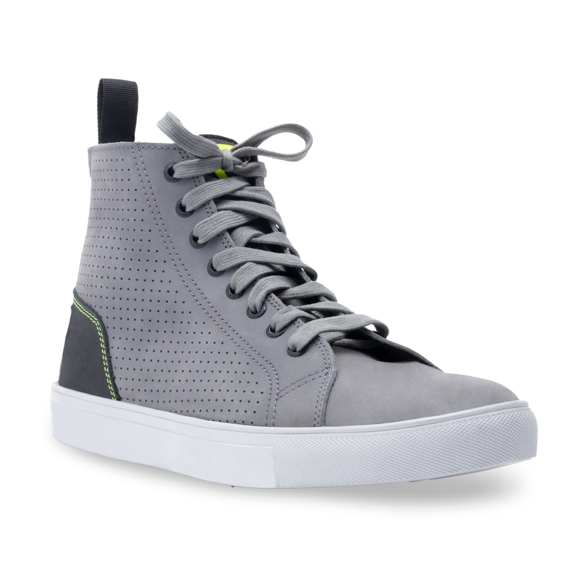 Motorradstiefel Rebelhorn Tramp II grau-fluo gelb Ausverkauf
