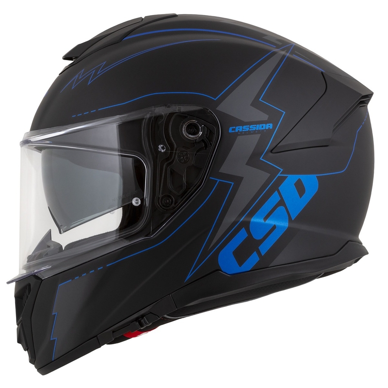 Integral Motorradhelm Cassida Integral GT 2.1 Flash schwarz-blau-grau