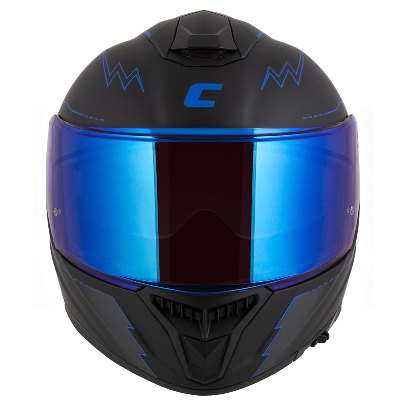 Integral Motorradhelm Cassida Integral GT 2.1 Flash schwarz-blau-grau