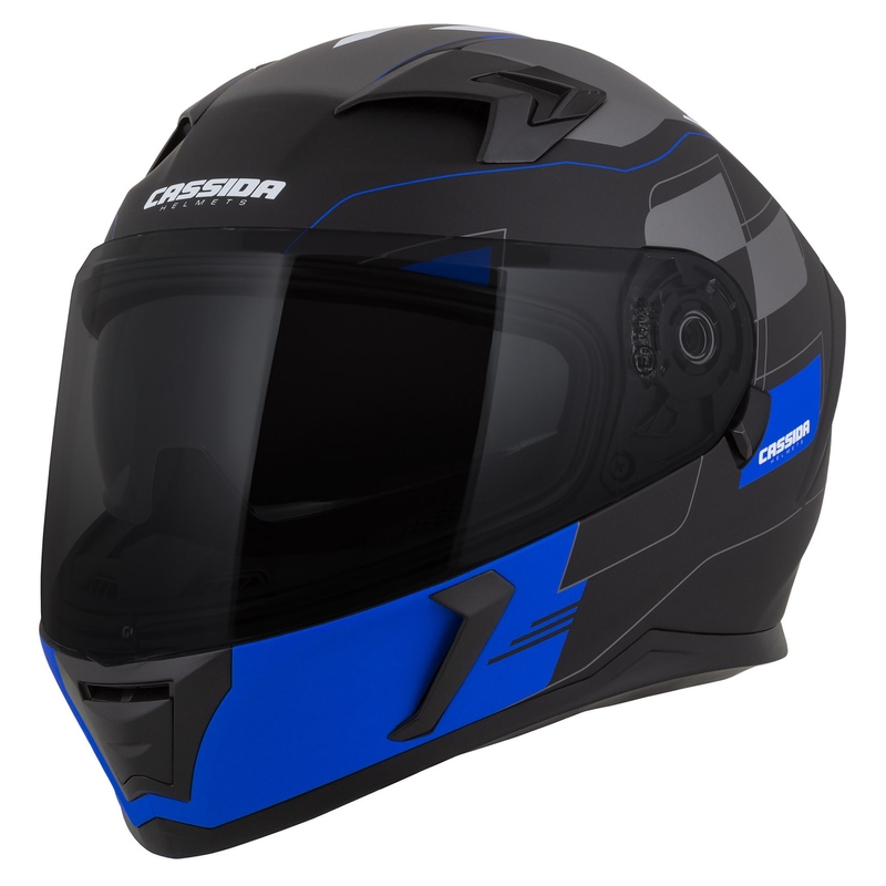 Integralhelm Cassida Integral 3.0 RoxoR schwarz-grau-blau
