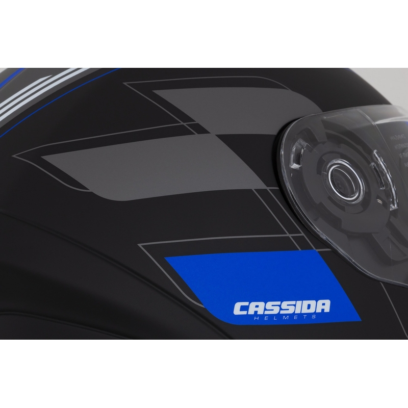 Integralhelm Cassida Integral 3.0 RoxoR schwarz-grau-blau