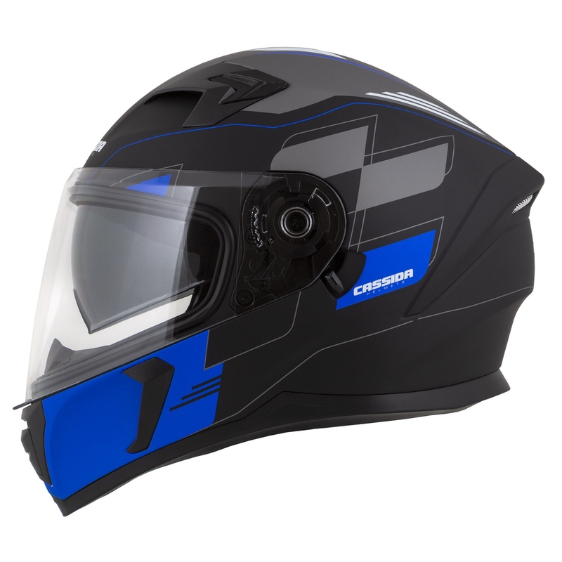 Integralhelm Cassida Integral 3.0 RoxoR schwarz-grau-blau