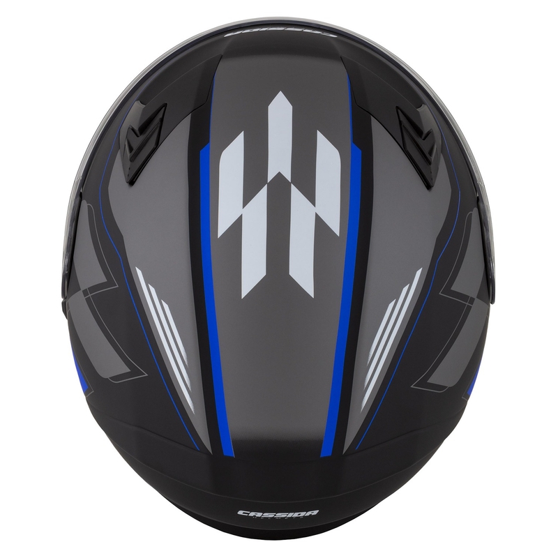 Integralhelm Cassida Integral 3.0 RoxoR schwarz-grau-blau