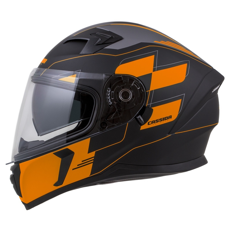 Integralhelm Cassida Integral 3.0 RoxoR schwarz-orange