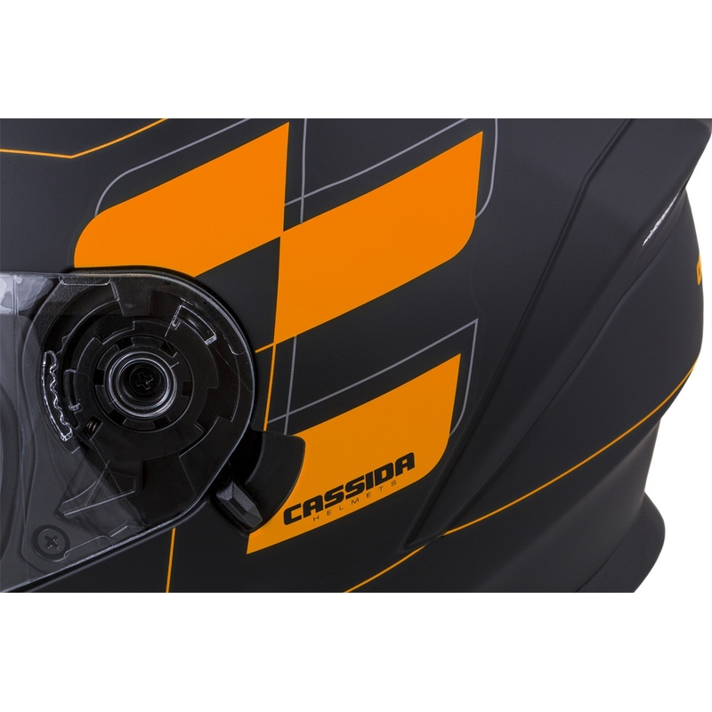 Integralhelm Cassida Integral 3.0 RoxoR schwarz-orange