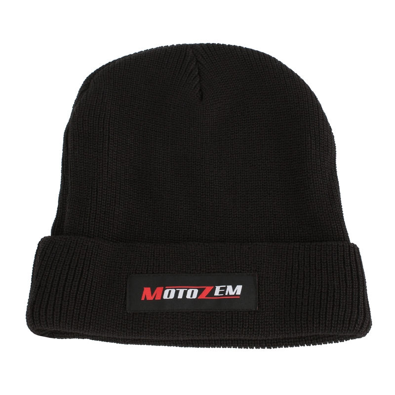 Wintermütze MotoZem schwarz