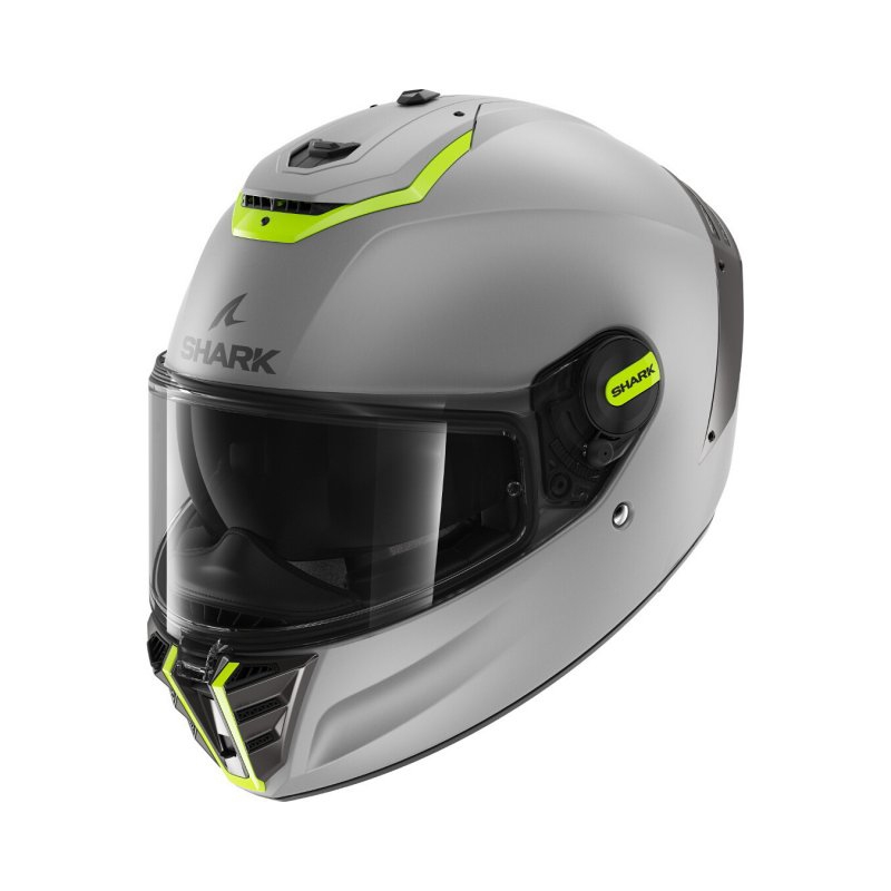 Integral Motorradhelm SHARK SPARTAN RS Blank SP grau-fluo gelb