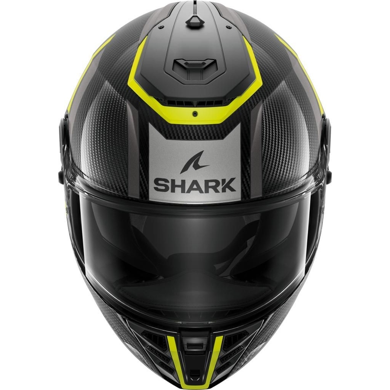 Integral Motorradhelm SHARK SPARTAN RS Carbon Shawn schwarz-grau-fluo gelb