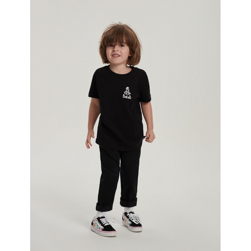 Kinder-T-Shirt DAKAR DKR KID 322 schwarz