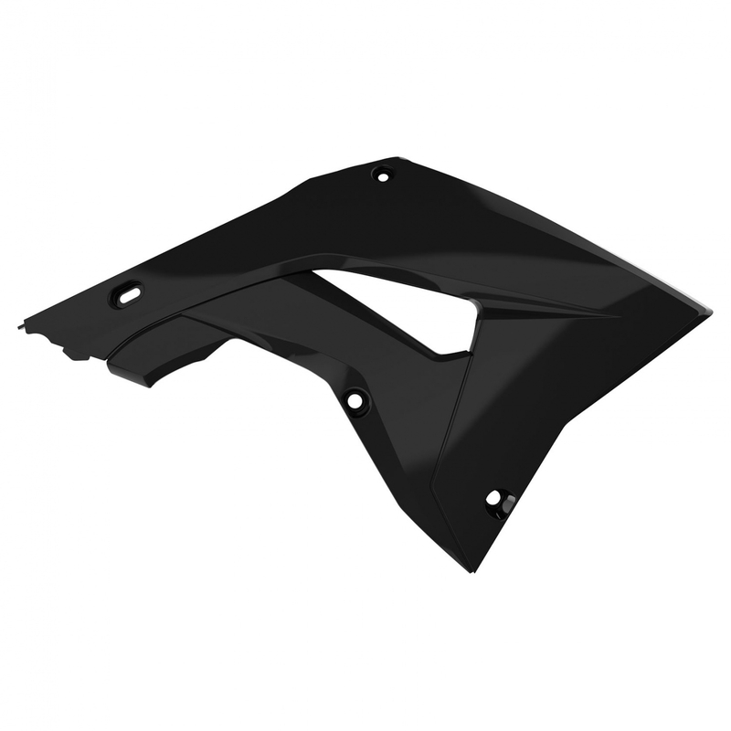 Radiator scoops POLISPORT (Paar) Restyling schwarz