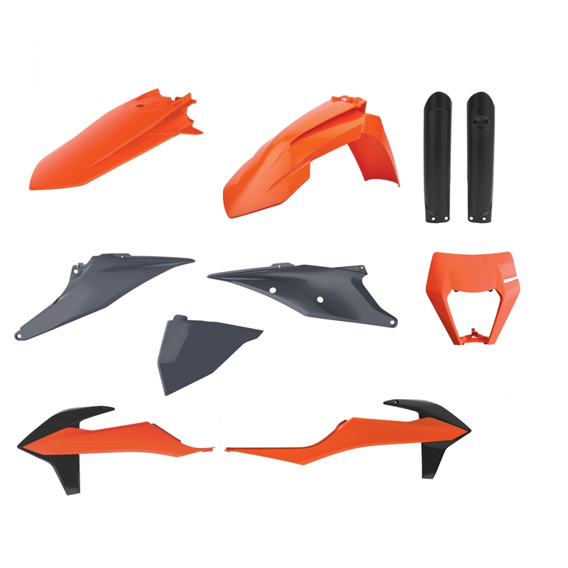 Satz Kunststoffteile POLISPORT enduro OEM Color