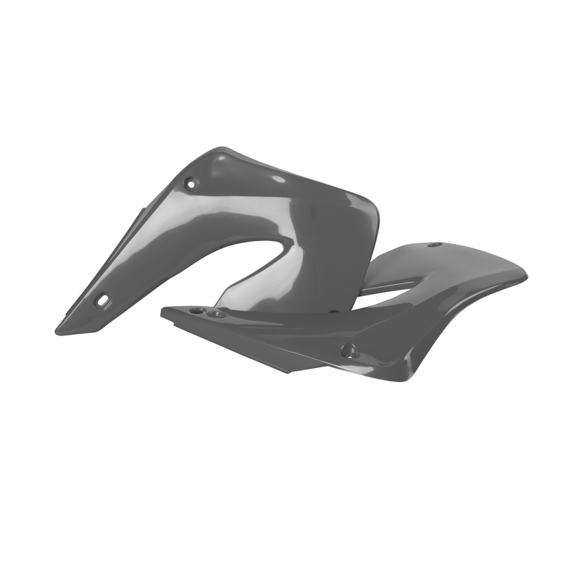 Radiator Scoops POLISPORT Nardo Grey für HONDA CR 125 R 2000-2001, HONDA CR 250 R 2000-2001