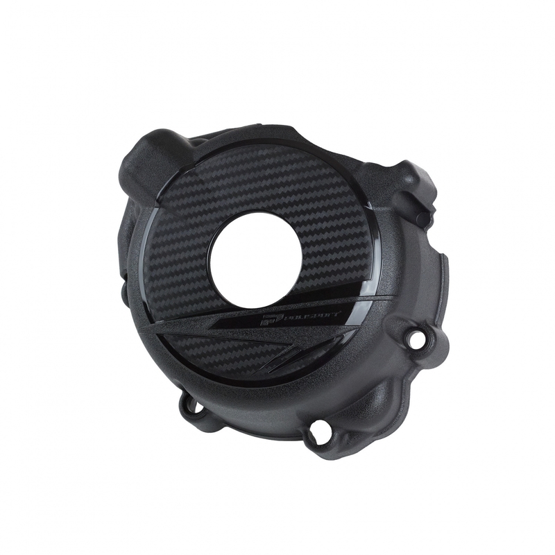 Ignition cover POLISPORT schwarz für SUZUKI DR-Z 400 2000-2007