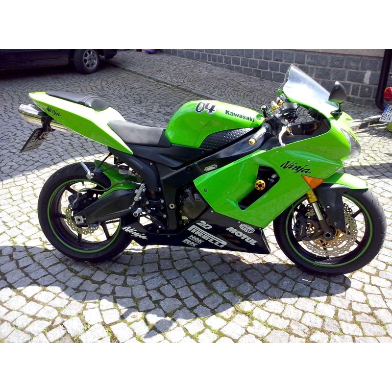 Kawasaki ZX-6R (05-06) ohne Verkleidungsänderung Pfeil