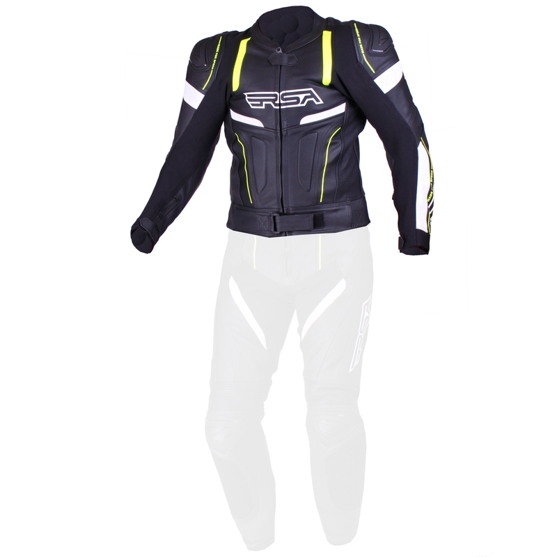 Herrenjacke RSA Speedway schwarz-weiß-fluo gelb  - II. Ausverkauf