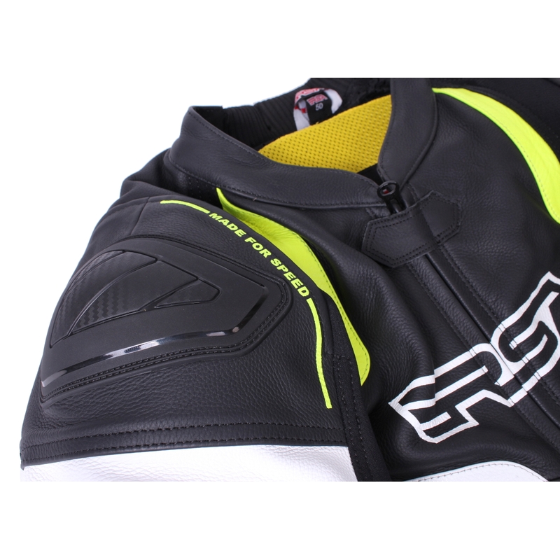 Herrenjacke RSA Speedway schwarz-weiß-fluo gelb  - II. Ausverkauf