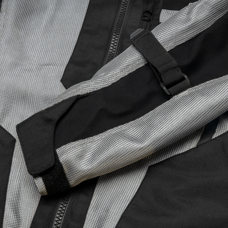 Rebelhorn Scandal II Motorradjacke silber-schwarz