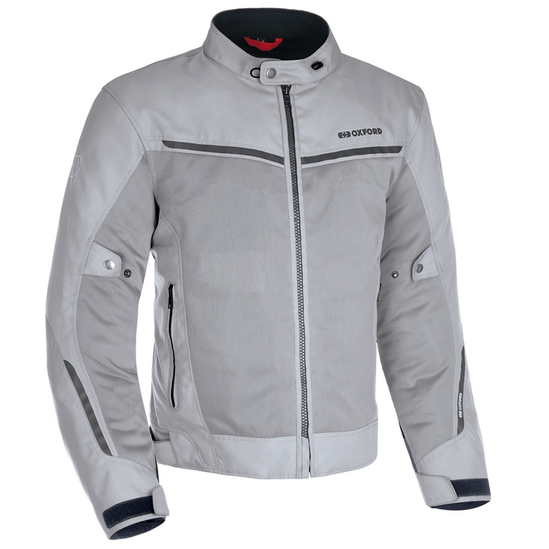 Oxford Arizona 1.0 Air hellgraue Motorradjacke