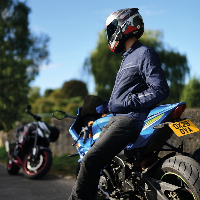 Motorradjacke Oxford Arizona 1.0 Air blau