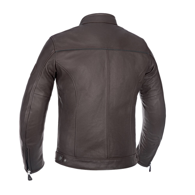 Oxford Walton Braune Motorradjacke aus Leder Ausverkauf