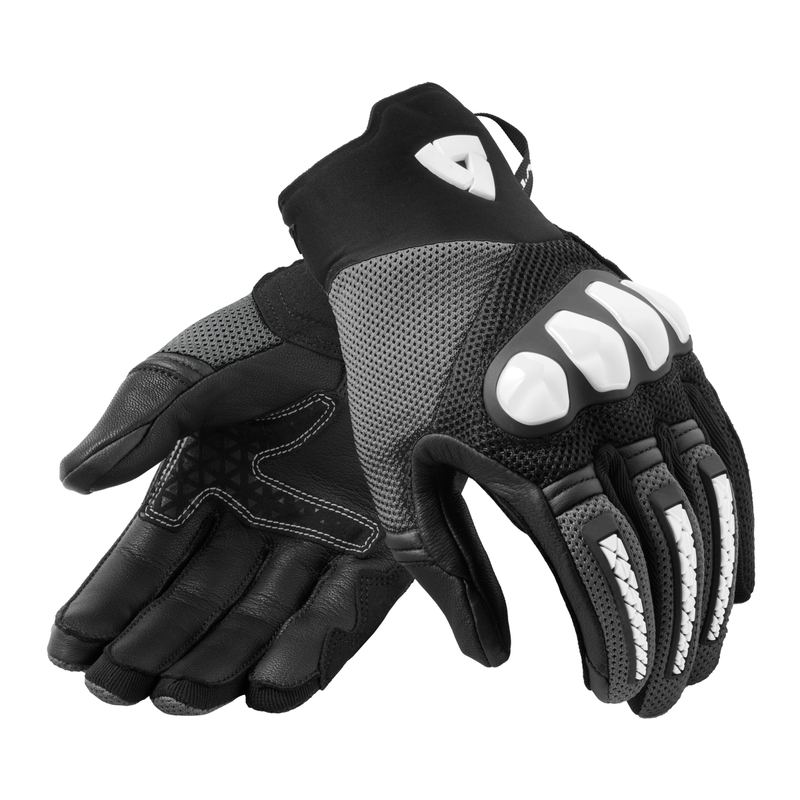 Revit Speedart Air Motorradhandschuhe schwarz und weiß Ausverkauf