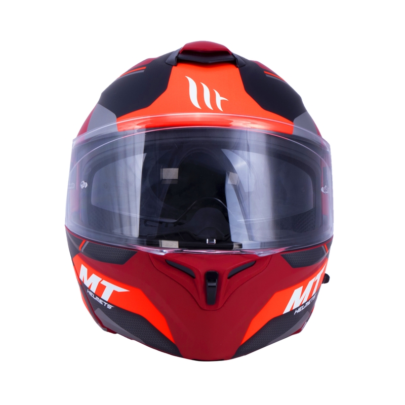 MT Storm ST-ONE Motorradhelm rot-schwarz - II. Qualität