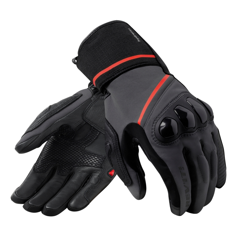 Motorradhandschuhe Revit Summit 4 H2O schwarz-grau
