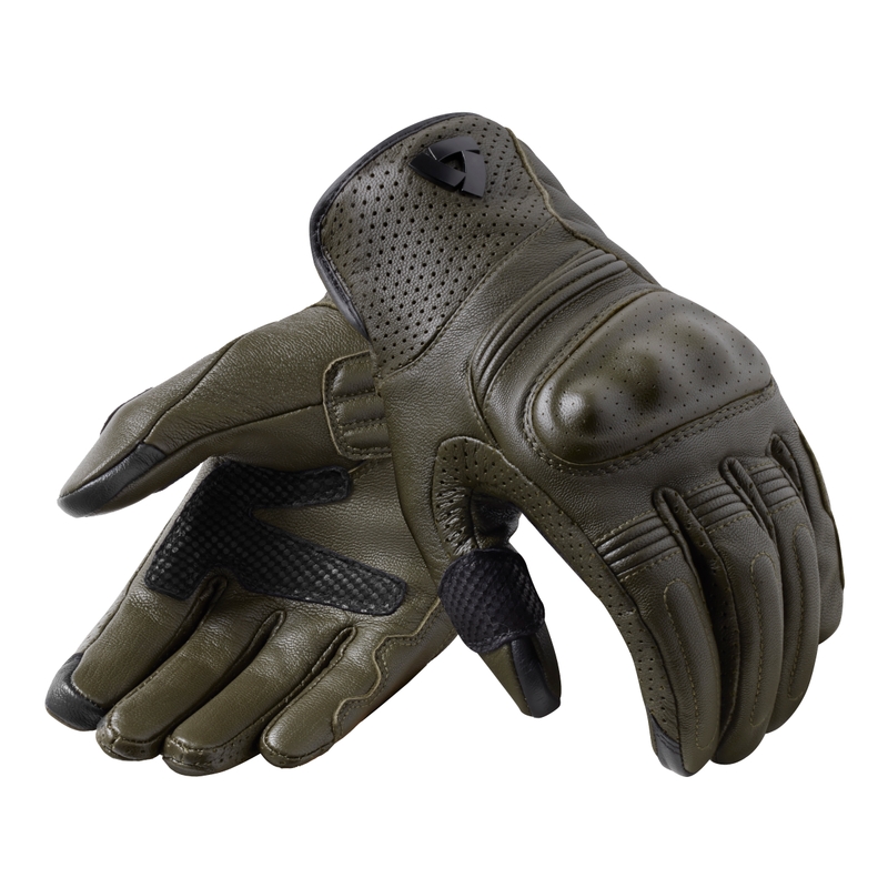 Revit Monster 3 Motorradhandschuhe dunkelgrün