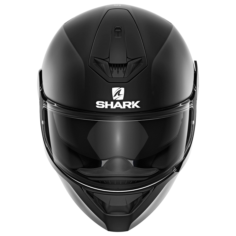 Integral Motorradhelm SHARK D-SKWAL 2 Blank schwarz matt