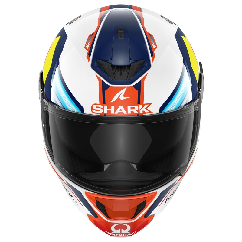 Integral Motorradhelm SHARK D-SKWAL 2 Replica Jorge Martin weiß-rot-blau-gelb