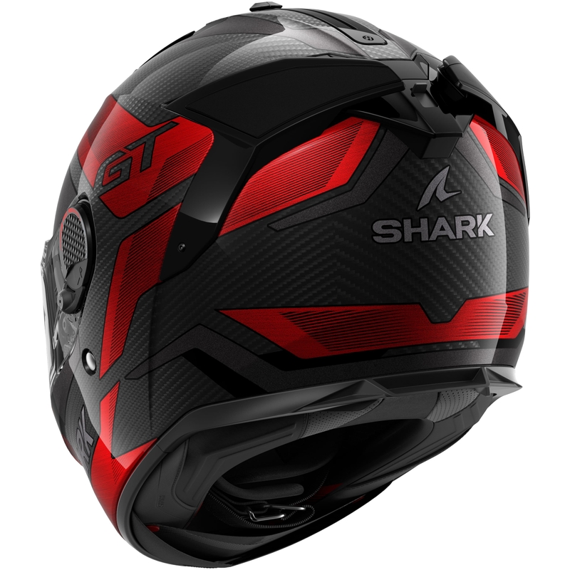 Integral Motorradhelm SHARK SPARTAN GT PRO Carbon Ritmo schwarz-rot
