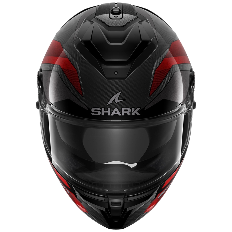 Integral Motorradhelm SHARK SPARTAN GT PRO Carbon Ritmo schwarz-rot