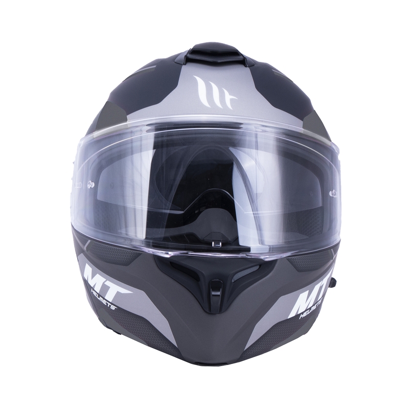 MT Storm ST-ONE Motorradhelm schwarz-grau - II. Qualität