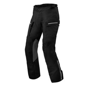 Revit Offtrack 2 H2O Kurze Motorradhose Schwarz