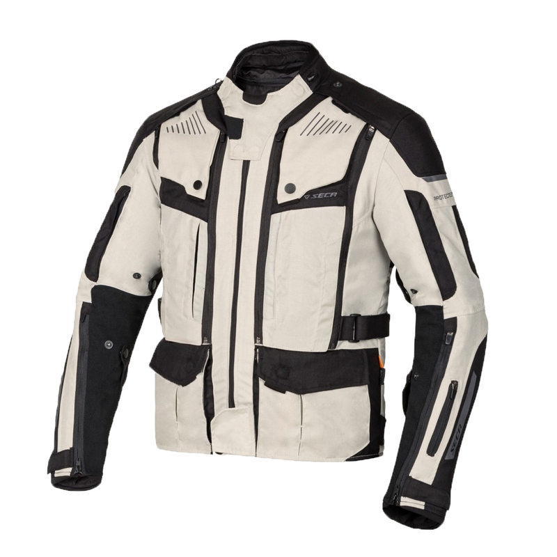 Motorradjacke SECA Strada EVO grau Ausverkauf
