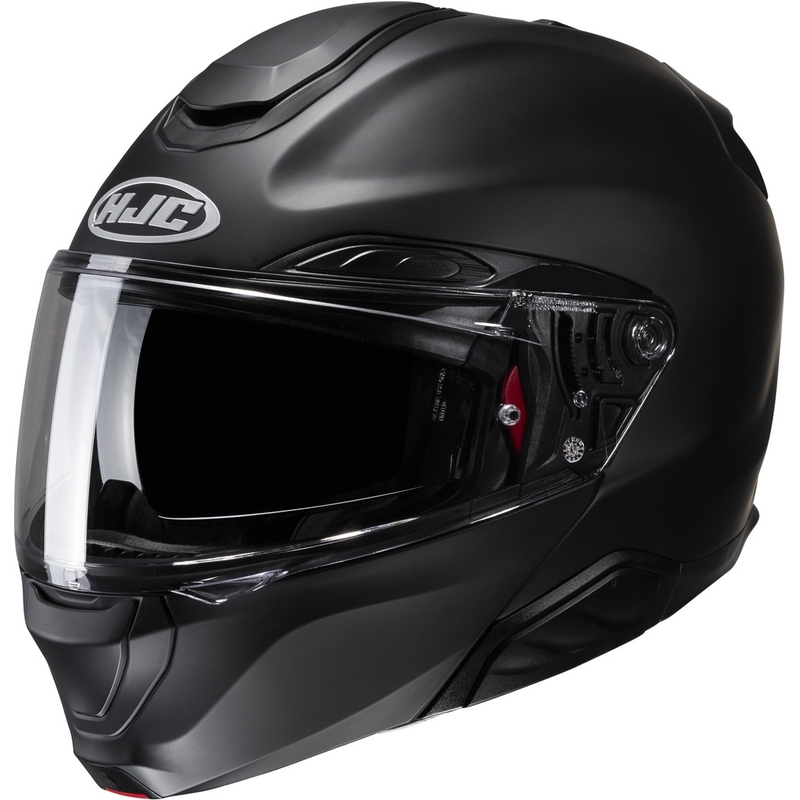 HJC RPHA 91 Solid Black Matte Flip-up Motorradhelm