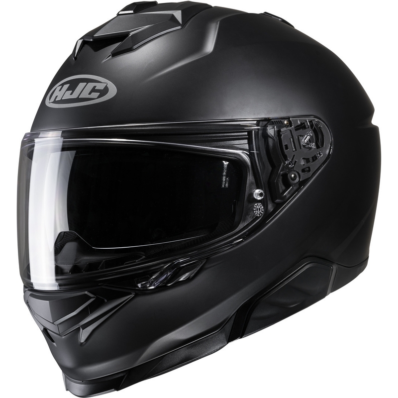 HJC i71 Solid Semi Flat Black Integral Motorradhelm