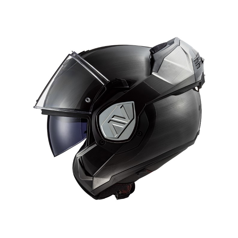 Klappbarer Motorradhelm LS2 FF906 Advant Jeans 06 grau