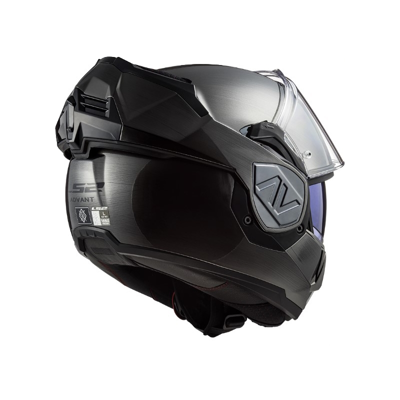 Klappbarer Motorradhelm LS2 FF906 Advant Jeans 06 grau