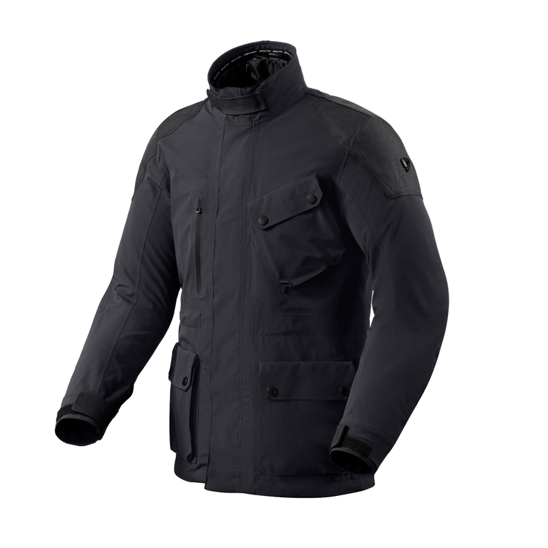 Revit Denver H2O Motorradjacke schwarz Ausverkauf