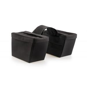 Semi-rigid saddlebag CUSTOMACCES ELTON AT0012N schwarz Paar