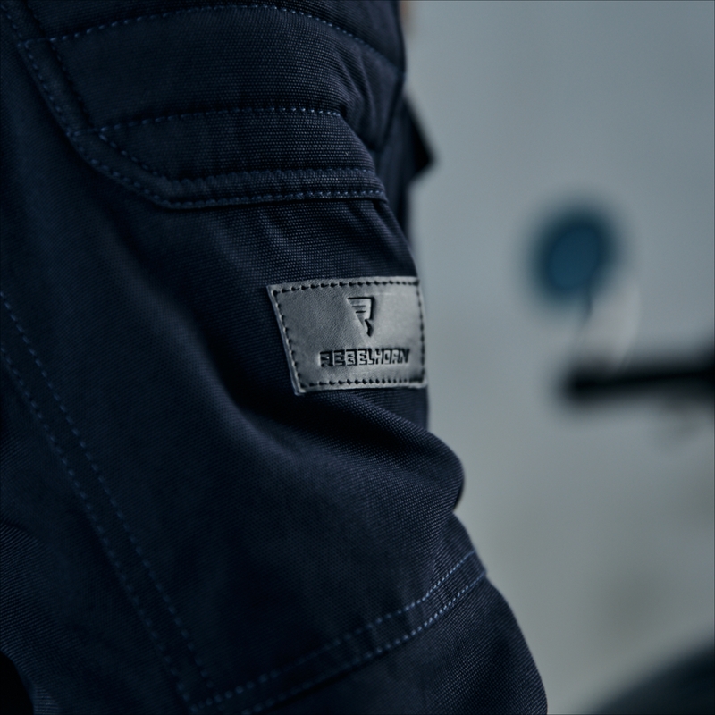 Rebelhorn Hunter dunkelblaue Motorradjacke Ausverkauf