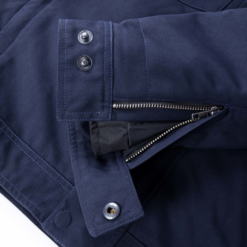 Rebelhorn Hunter dunkelblaue Motorradjacke Ausverkauf
