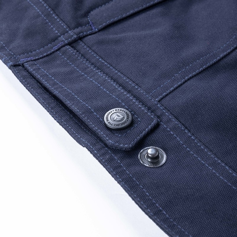 Rebelhorn Hunter dunkelblaue Motorradjacke Ausverkauf