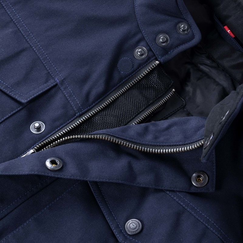 Rebelhorn Hunter dunkelblaue Motorradjacke Ausverkauf