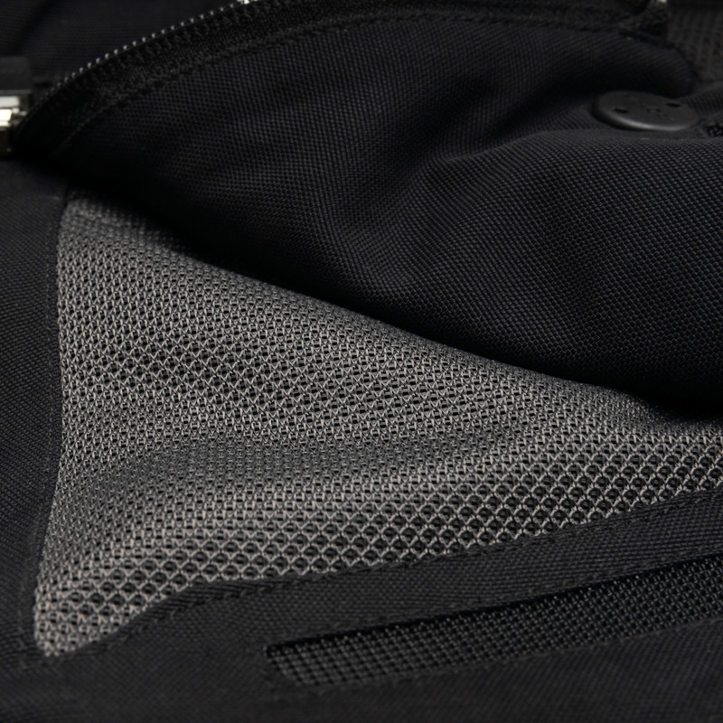 Rebelhorn Range Schwarze Motorradjacke