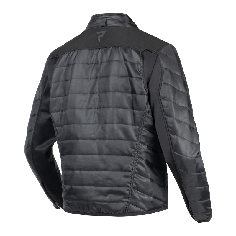 Rebelhorn Range grau-schwarz-rote Motorradjacke