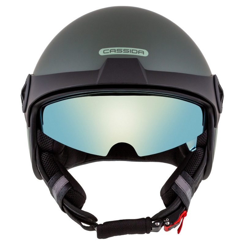 Cassida Handy Plus Chief offener Motorradhelm grün